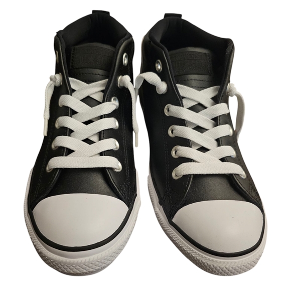 Converse Chuck Taylor All Star Street Leather Mid Top Unisex Sz:5 Boys| 7 Women - Picture 9 of 16